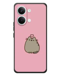 Чехол для Xiaomi Poco X8 Pro Max с картинкой «Pusheen сердце» Чехол для Xiaomi Poco X8 Pro Max с картинкой «Pusheen сердце»