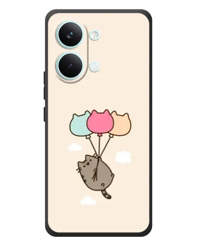 Чехол для Xiaomi Poco X8 Pro Max с картинкой «Пушин на шариках»