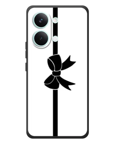 Чехол для Xiaomi Poco X8 Pro Max с картинкой «Вертикальный бант» Чехол для Xiaomi Poco X8 Pro Max с картинкой «Вертикальный бант»