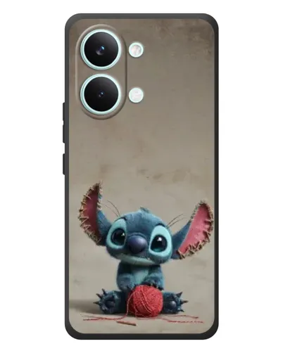 Чехол для Xiaomi Poco X8 Pro Max с картинкой «Стич на коричневом фоне» Чехол для Xiaomi Poco X8 Pro Max с картинкой «Стич на коричневом фоне»