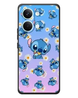 Чехол для Xiaomi Poco X8 Pro Max с картинкой «Паттерн со Стичем» Чехол для Xiaomi Poco X8 Pro Max с картинкой «Паттерн со Стичем»