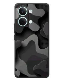 Чехол для Xiaomi Poco X8 Pro Max с картинкой «Темный абстрактный камуфляж» Чехол для Xiaomi Poco X8 Pro Max с картинкой «Темный абстрактный камуфляж»