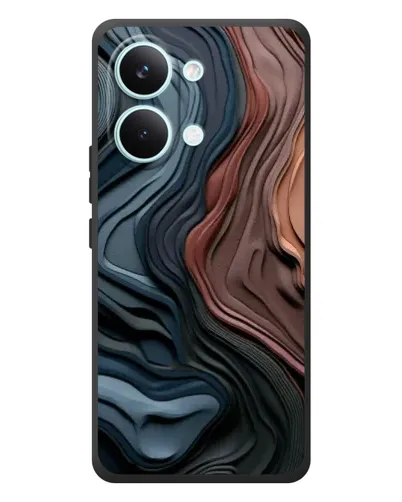 Чехол для Xiaomi Poco X8 Pro Max с картинкой «Цветные волны каньона» Чехол для Xiaomi Poco X8 Pro Max с картинкой «Цветные волны каньона»