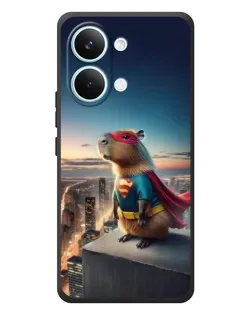 Чехол для Xiaomi Poco X8 Pro Max с картинкой «Капи-мен супергерой» Чехол для Xiaomi Poco X8 Pro Max с картинкой «Капи-мен супергерой»