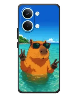 Чехол для Xiaomi Poco X8 Pro Max с картинкой «Морская капибара» Чехол для Xiaomi Poco X8 Pro Max с картинкой «Морская капибара»