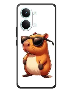 Чехол для Xiaomi Poco X8 Pro Max с картинкой «Капибара в очках» Чехол для Xiaomi Poco X8 Pro Max с картинкой «Капибара в очках»