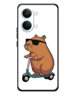 Чехол для Xiaomi Poco X8 Pro Max с картинкой «Капибара на самокате» Чехол для Xiaomi Poco X8 Pro Max с картинкой «Капибара на самокате»