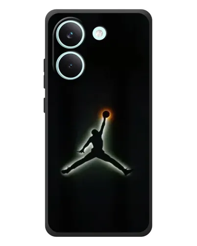 Чехол для Xiaomi Poco X8 Pro с картинкой «Jordan Gradient Logo» Чехол для Xiaomi Poco X8 Pro с картинкой «Jordan Gradient Logo»