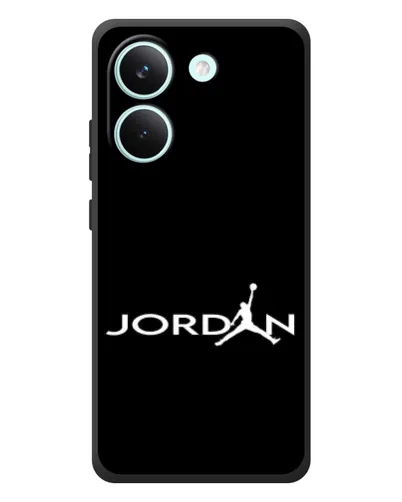Чехол для Xiaomi Poco X8 Pro с картинкой «Jordan White Logo» Чехол для Xiaomi Poco X8 Pro с картинкой «Jordan White Logo»