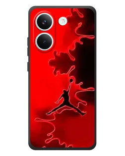 Чехол для Xiaomi Poco X8 Pro с картинкой «Jordan Red Smoke»