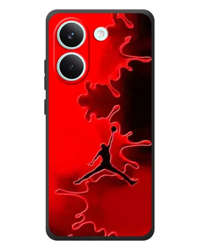 Чехол для Xiaomi Poco X8 Pro с картинкой «Jordan Red Smoke» Чехол для Xiaomi Poco X8 Pro с картинкой «Jordan Red Smoke»