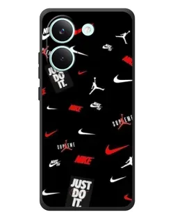 Чехол для Xiaomi Poco X8 Pro с картинкой «Nike Mix Pattern»