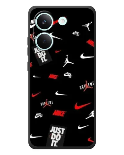 Чехол для Xiaomi Poco X8 Pro с картинкой «Nike Mix Pattern» Чехол для Xiaomi Poco X8 Pro с картинкой «Nike Mix Pattern»