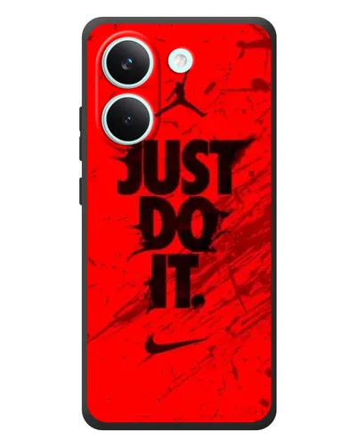 Чехол для Xiaomi Poco X8 Pro с картинкой «Nike Just Do It» Чехол для Xiaomi Poco X8 Pro с картинкой «Nike Just Do It»