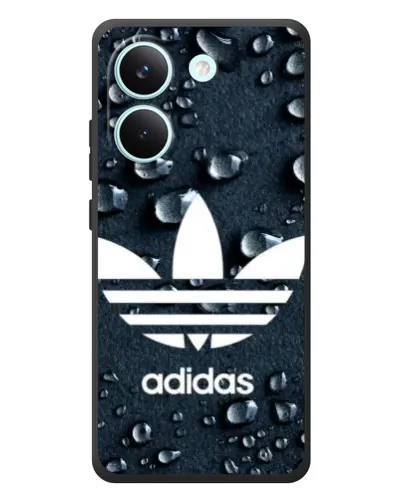 Чехол для Xiaomi Poco X8 Pro с картинкой «Adidas Trefoil Blue» Чехол для Xiaomi Poco X8 Pro с картинкой «Adidas Trefoil Blue»