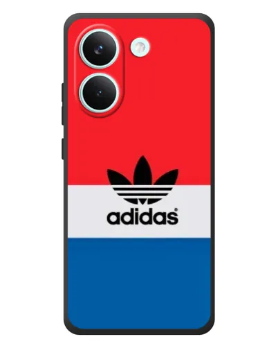 Чехол для Xiaomi Poco X8 Pro с картинкой «Ретро блоки Adidas» Чехол для Xiaomi Poco X8 Pro с картинкой «Ретро блоки Adidas»