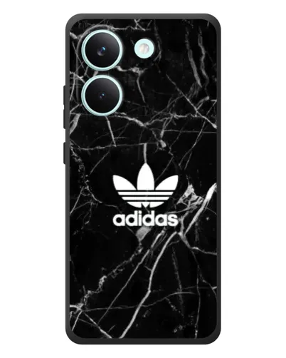 Чехол для Xiaomi Poco X8 Pro с картинкой «Белый мрамор Adidas» Чехол для Xiaomi Poco X8 Pro с картинкой «Белый мрамор Adidas»