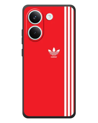 Чехол для Xiaomi Poco X8 Pro с картинкой «Красный минимализм Adidas» Чехол для Xiaomi Poco X8 Pro с картинкой «Красный минимализм Adidas»