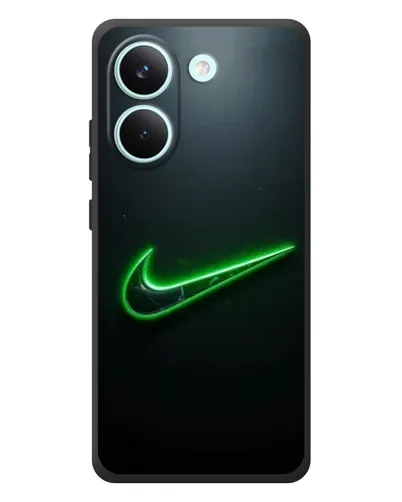 Чехол для Xiaomi Poco X8 Pro с картинкой «Неоновый контур Nike» Чехол для Xiaomi Poco X8 Pro с картинкой «Неоновый контур Nike»