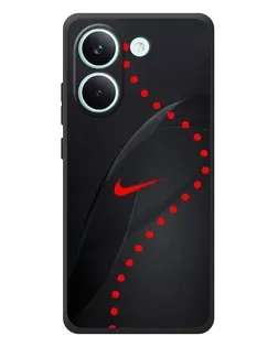 Чехол для Xiaomi Poco X8 Pro с картинкой «Абстрактный дизайн Nike»