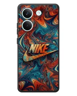 Чехол для Xiaomi Poco X8 Pro с картинкой «Nike в абстракции»
