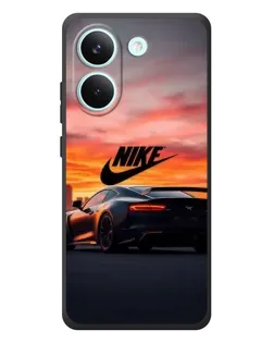 Чехол для Xiaomi Poco X8 Pro с картинкой «Nike и суперкар»