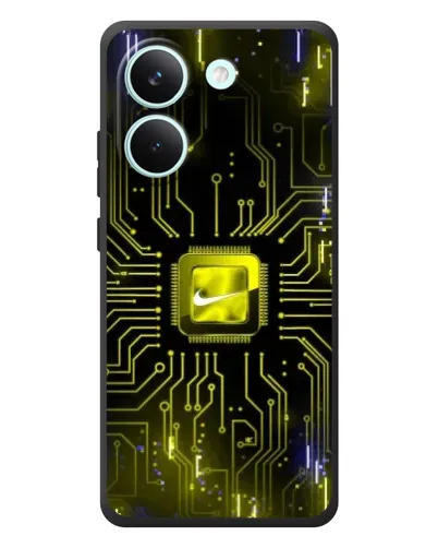 Чехол для Xiaomi Poco X8 Pro с картинкой «Nike — золотая искра» Чехол для Xiaomi Poco X8 Pro с картинкой «Nike — золотая искра»