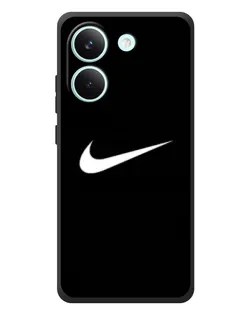 Чехол для Xiaomi Poco X8 Pro с картинкой «Минималистический Найк»