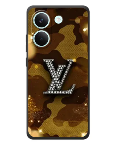 Чехол для Xiaomi Poco X8 Pro с картинкой «Камуфляжный Louis Vuitton»