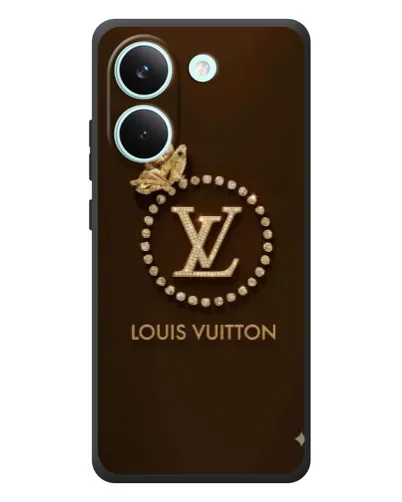 Чехол для Xiaomi Poco X8 Pro с картинкой «LV — золотая печать»