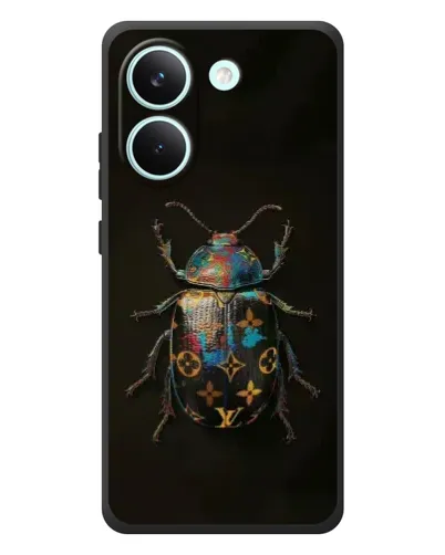 Чехол для Xiaomi Poco X8 Pro с картинкой «LV — мраморный принт»