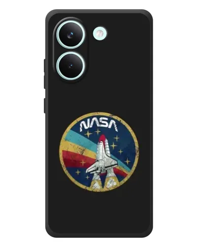 Чехол для Xiaomi Poco X8 Pro с картинкой «NASA — эмблема миссии» Чехол для Xiaomi Poco X8 Pro с картинкой «NASA — эмблема миссии»