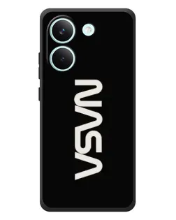 Чехол для Xiaomi Poco X8 Pro с картинкой «NASA — вертикальный логотип» Чехол для Xiaomi Poco X8 Pro с картинкой «NASA — вертикальный логотип»