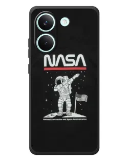 Чехол для Xiaomi Poco X8 Pro с картинкой «NASA — шагаем по Луне» Чехол для Xiaomi Poco X8 Pro с картинкой «NASA — шагаем по Луне»