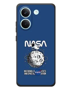 Чехол для Xiaomi Poco X8 Pro с картинкой «NASA — лунная миссия» Чехол для Xiaomi Poco X8 Pro с картинкой «NASA — лунная миссия»