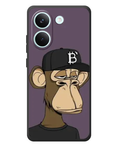 Чехол для Xiaomi Poco X8 Pro с картинкой «Bored Ape в кепке» Чехол для Xiaomi Poco X8 Pro с картинкой «Bored Ape в кепке»