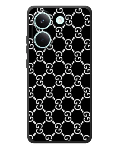 Чехол для Xiaomi Poco X8 Pro с картинкой «Gucci — сетчатый паттерн» Чехол для Xiaomi Poco X8 Pro с картинкой «Gucci — сетчатый паттерн»