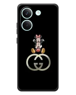 Чехол для Xiaomi Poco X8 Pro с картинкой «Минни Маус на лого» Чехол для Xiaomi Poco X8 Pro с картинкой «Минни Маус на лого»