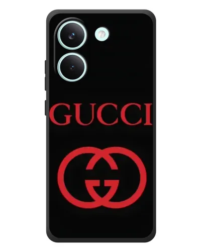 Чехол для Xiaomi Poco X8 Pro с картинкой «Gucci — красный логотип» Чехол для Xiaomi Poco X8 Pro с картинкой «Gucci — красный логотип»