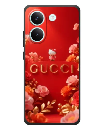 Чехол для Xiaomi Poco X8 Pro с картинкой «Gucci — золотой сад» Чехол для Xiaomi Poco X8 Pro с картинкой «Gucci — золотой сад»