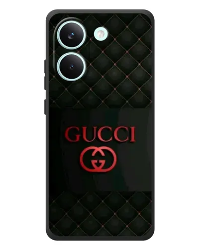 Чехол для Xiaomi Poco X8 Pro с картинкой «Gucci — стеганый черный» Чехол для Xiaomi Poco X8 Pro с картинкой «Gucci — стеганый черный»