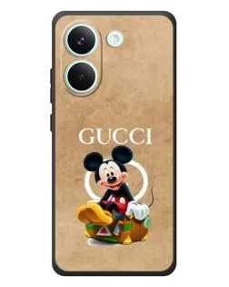 Чехол для Xiaomi Poco X8 Pro с картинкой «Микки Маус Gucci — крафт» Чехол для Xiaomi Poco X8 Pro с картинкой «Микки Маус Gucci — крафт»