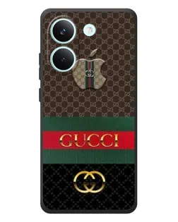 Чехол для Xiaomi Poco X8 Pro с картинкой «Gucci — брендированный десерт» Чехол для Xiaomi Poco X8 Pro с картинкой «Gucci — брендированный десерт»