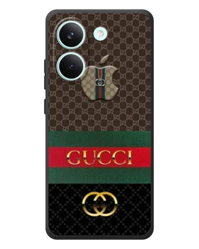Чехол для Xiaomi Poco X8 Pro с картинкой «Gucci — брендированный десерт» Чехол для Xiaomi Poco X8 Pro с картинкой «Gucci — брендированный десерт»