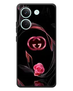 Чехол для Xiaomi Poco X8 Pro с картинкой «Gucci — неоновая роза» Чехол для Xiaomi Poco X8 Pro с картинкой «Gucci — неоновая роза»