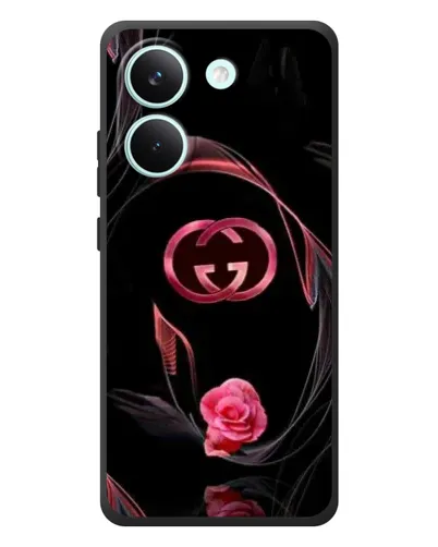 Чехол для Xiaomi Poco X8 Pro с картинкой «Gucci — неоновая роза» Чехол для Xiaomi Poco X8 Pro с картинкой «Gucci — неоновая роза»