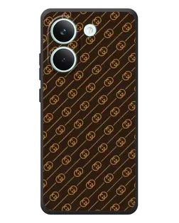 Чехол для Xiaomi Poco X8 Pro с картинкой «Gucci — золотые диагонали» Чехол для Xiaomi Poco X8 Pro с картинкой «Gucci — золотые диагонали»