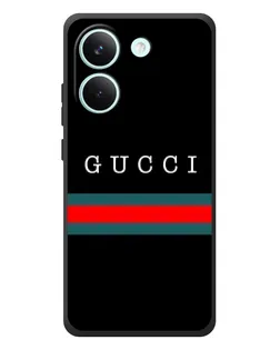 Чехол для Xiaomi Poco X8 Pro с картинкой «Gucci — красный пояс» Чехол для Xiaomi Poco X8 Pro с картинкой «Gucci — красный пояс»
