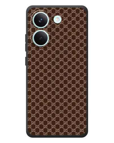 Чехол для Xiaomi Poco X8 Pro с картинкой «Gucci — шоколадная сетка» Чехол для Xiaomi Poco X8 Pro с картинкой «Gucci — шоколадная сетка»