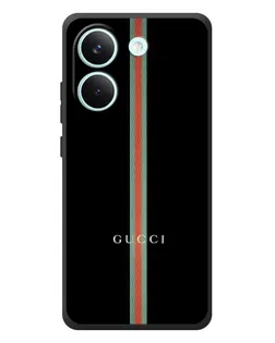 Чехол для Xiaomi Poco X8 Pro с картинкой «Gucci — строгая линия» Чехол для Xiaomi Poco X8 Pro с картинкой «Gucci — строгая линия»